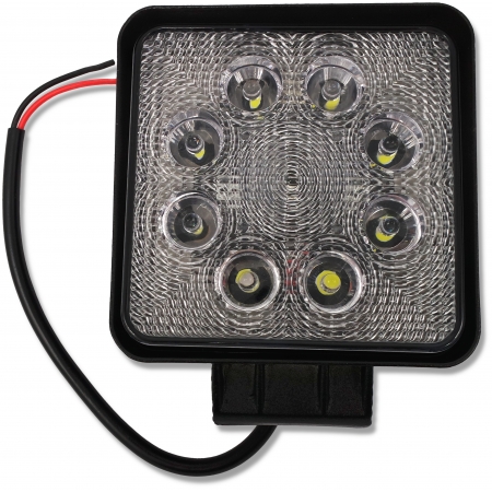 REFLEKTOR LAMPA ROBOCZA LED KWADRATOWA 10-30V 24W